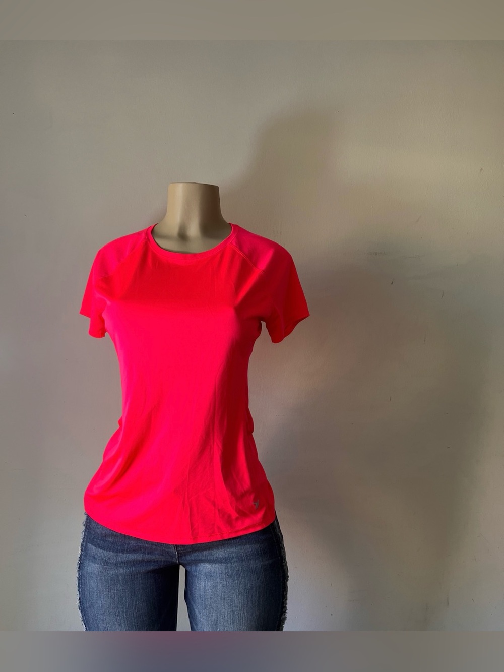 Neon Pink Athletic Top